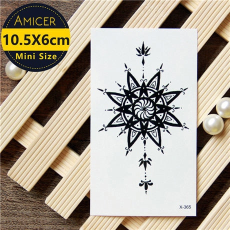 3D Waterproof Temporary Tattoo Stickers  Dream Catcher Diamond Feather Flash Tattoo Body Art For Women Transferable Fake Tattoos