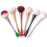 1Pcs Colorful Mullti-function Makeup Powder Foundation Eyeshadow Brushes Beauty Tool Professional Soft Nail Dust Cleaning Brush