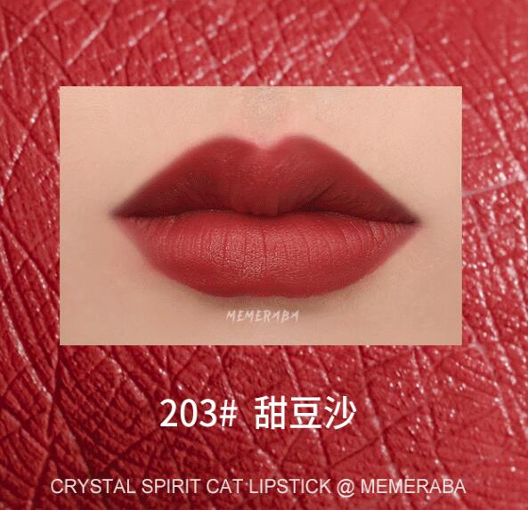 2019 Cute CatMatte Lipstick Long LastingKorean Cosmetics Lipsticks Nude Makeup Lip Cosmetics Velvet Red Waterproof Lipstick