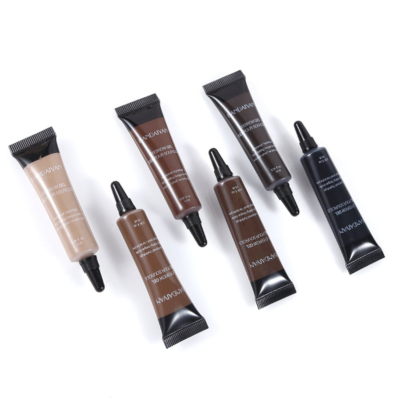 Oklulu  Pro Eyebrow Cream Gel Makeup Eyebrow Tattoo Pen Tint Long Lasting Waterproof Henna Eyebrow Gel cejas maquillaje