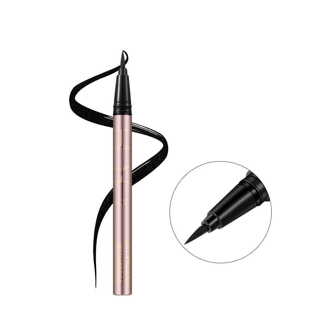 Black Liquid Eyeliner Eye Make Up Super Waterproof Long Lasting Eye Liner Easy to Wear Eyes Makeup Cosmetics Tools