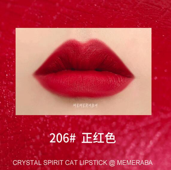 2019 Cute CatMatte Lipstick Long LastingKorean Cosmetics Lipsticks Nude Makeup Lip Cosmetics Velvet Red Waterproof Lipstick