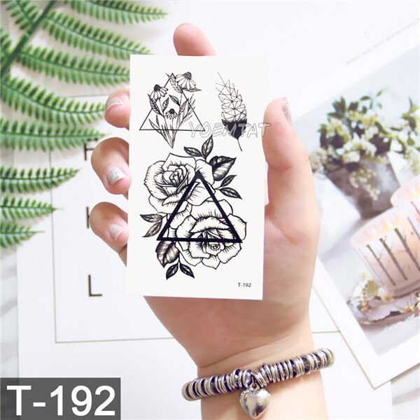 3D Waterproof Temporary Tattoo Stickers  Dream Catcher Diamond Feather Flash Tattoo Body Art For Women Transferable Fake Tattoos