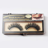 New Arrival 1 Pair Luxurious Beauty 100% Horsehair Thick Long Eye Lashes 3D False Eyelashes Women Beauty Fake Eyelashes