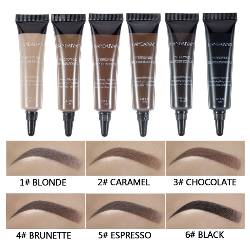 Oklulu  Pro Eyebrow Cream Gel Makeup Eyebrow Tattoo Pen Tint Long Lasting Waterproof Henna Eyebrow Gel cejas maquillaje