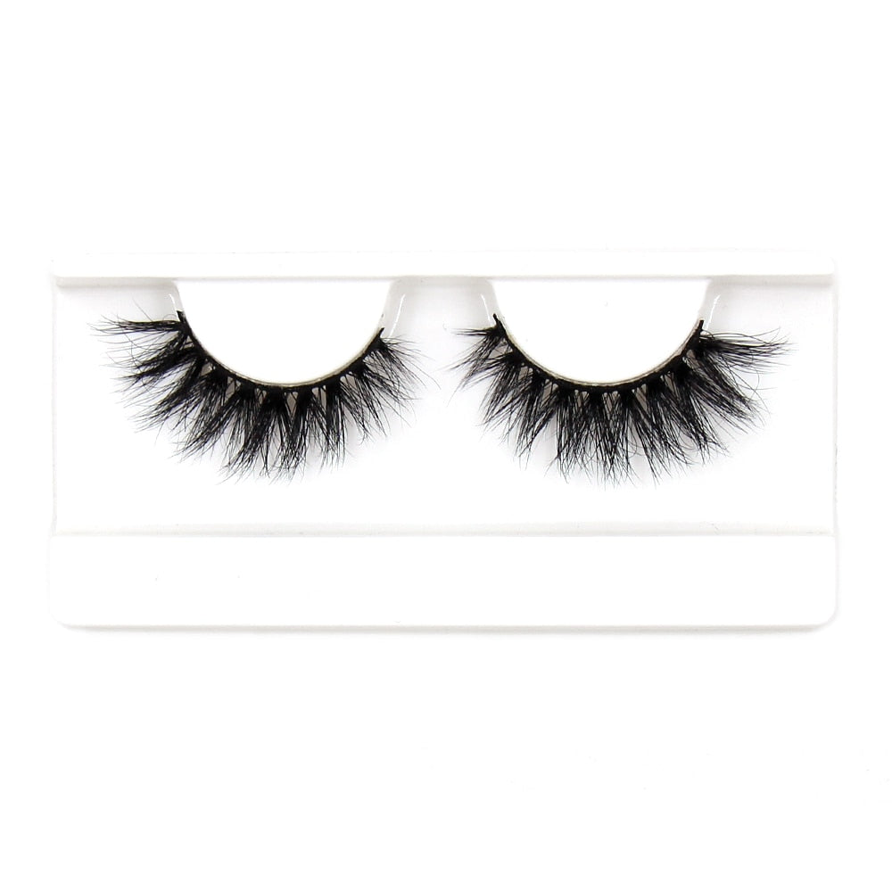 FOXESJI Eyelashes Makeup Mink Lashes 3D Fluffy Cruelty free Natural Mink Lashes Cross Volume False Eyelashes Eyelash Extension