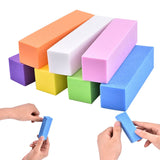 10Pcs Professional Nail Files Buffers Set Sponge Sanding Block Grinding Polishing Manicuring Pedicure Nail Art Unisex Tools