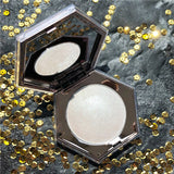 3D Face Body Highlighter Palette Diamond Star Glitter Shimmer Highlighter Makeup Contour Metallic Highlight Bronzer Cosmetic