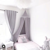 New Children&#39;s Mosquito Net Dome Bed Decoration Canopy Children Play Tent Hanging House Decoration Crib Bedroom Mosquito Net