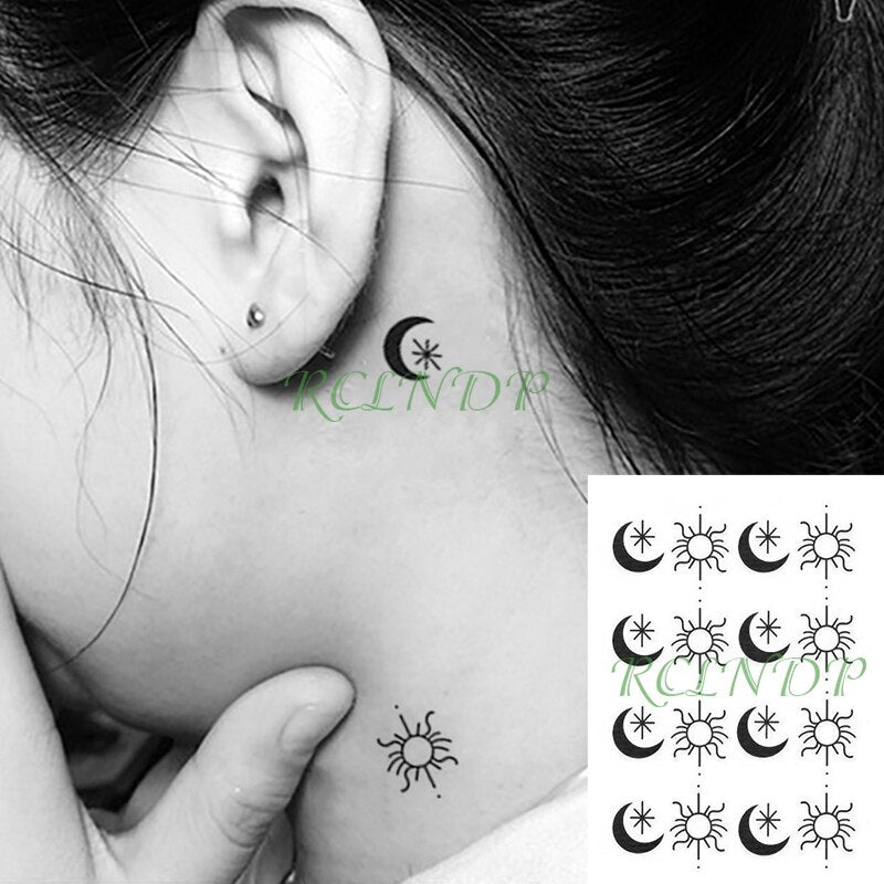 Waterproof Temporary Tattoo Sticker on body thorns vines tattoo totem tatto stickers flash tatoo fake tattoos for men girl women