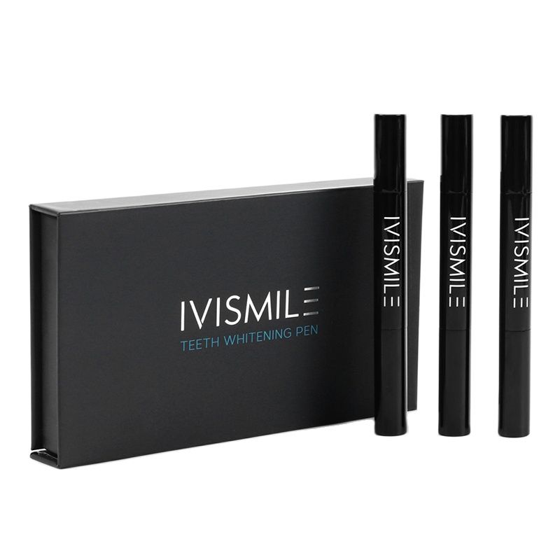 IVISMILE Teeth Whitening Gel Pen Dental Supplies 4ML 3 Boxed Cleaning Bleaching Oral Hygiene Dental Care Gel Supplement Dental