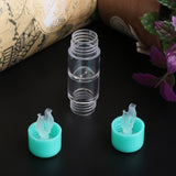 Cosmetic Contact Lens Container Holder RGP Hard Contact Lens Case Protective Box PXPB