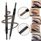 2 In 1 Crayon Sourcil Eyebrow Tattoo Pen Waterproof Eyeliner Pen 2 Heads Microblading Cejas Maquillaje Makeup Sombrancelha