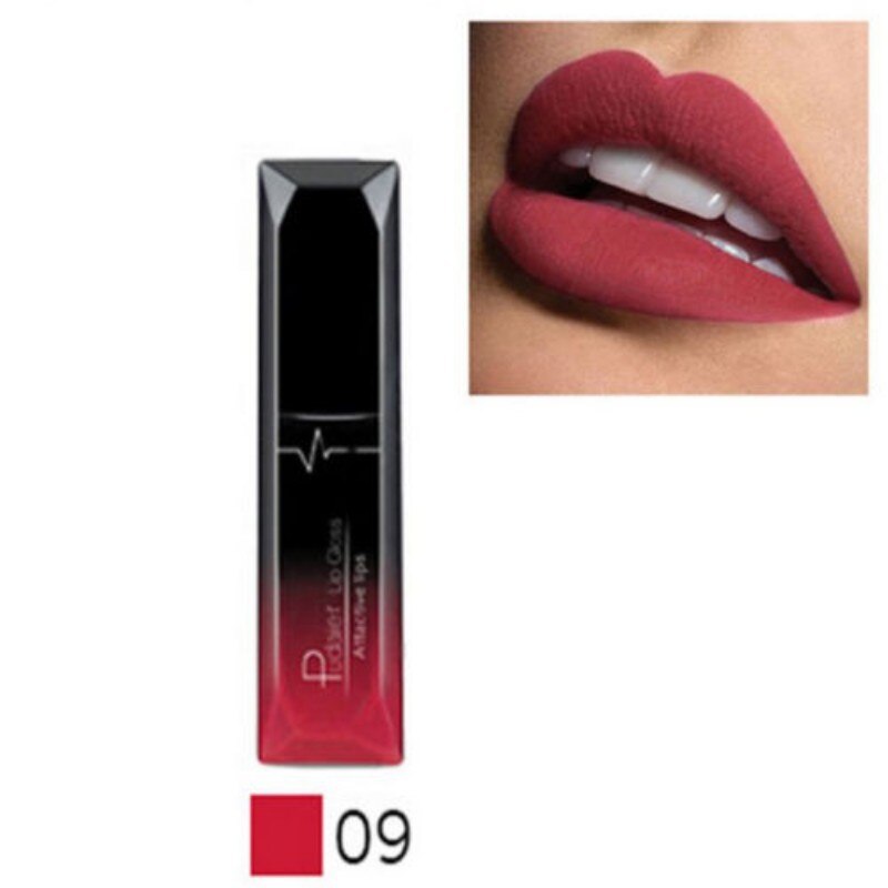 Matte Velvet Lip Gloss Lipstick Glossy Nude Sexy Red Lip Tint 21 Colors Waterproof Long Lasting Women Fashion Lips Makeup 1PCS