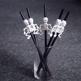 Halloween Pumpkin Straw Ghost Straws Halloween Decoration Straws Halloween Party Supplies Halloween Decorations for Home party