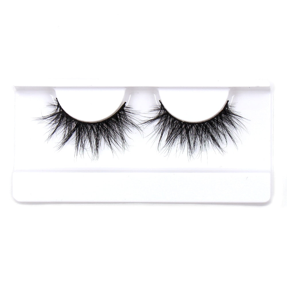 FOXESJI Eyelashes Makeup Mink Lashes 3D Fluffy Cruelty free Natural Mink Lashes Cross Volume False Eyelashes Eyelash Extension