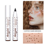 1PC Face Fake Freckles Pen Natural Waterproof Lifelike Fake Freckles Pen for Long Lasting Look Dot Spot Pen for Women Makep Tool