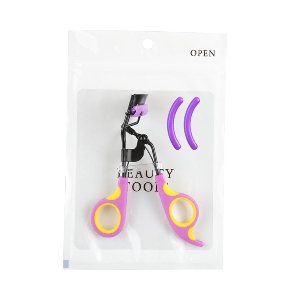 Women's Eyelash Curler Fits All Eye Shapes Eyelashes Curling Tweezers Long Lasting Professional Eye Makeup Accessories Tools