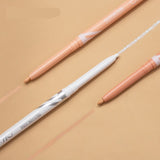 Multi-Purpose Eyeliner Bright Color Waterproof Eye Liner Eyes Makeup Rotatable Automatic Delineador White Eyeliner Gel Pen TSLM2