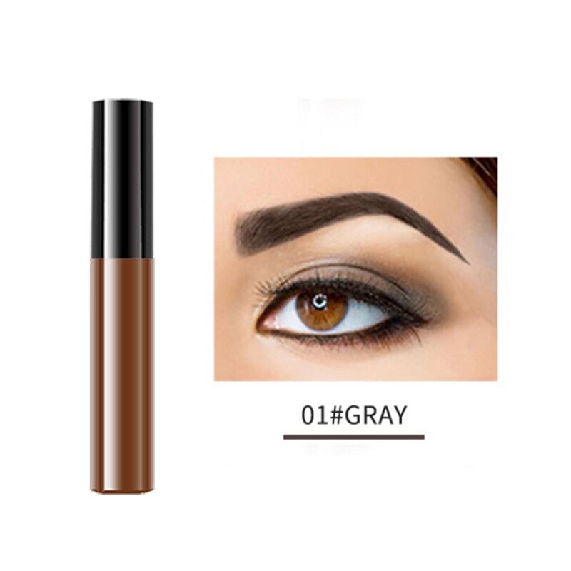 Eyebrow Enhancer Dye Cream Long-lasting Tattoo Henna Tint Pigment Eyes Professional Make Up Brown Eye Brow Gel No Logo