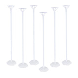 6pcs Balloon Stand Base Balloon Holder Column Support for Adult Kids Birthday Party Wedding Table Decoration Baby Shower Favors