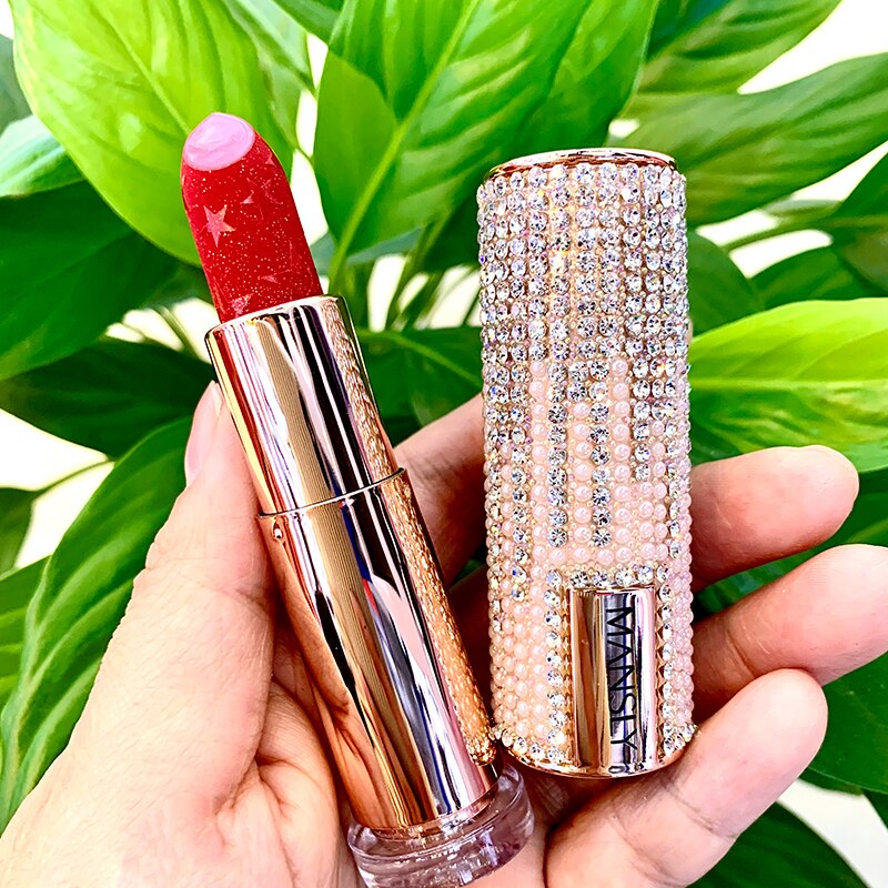 Starry Glitter Pearl Silky Lipstick Velvet Matte Lip Makeup Long Lasting Waterproof Smooth Pigmented Natural Lip Cosmetics