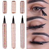 Magnetic Eyeliner Pen Waterproof Sweat Proof Self Adhesive Pen Glue Free for False Eyelashes Quick Dry Eyeliner Pencil Makeup