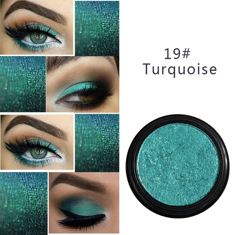 Waterproof Matte Metallic Eyeshadow Lasting Non-blooming Makeup Palette Easy To Wear Shimmer Glitter Fashion Eye Cosmetic TSLM1