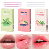 20 Pieces/Set Lip Oil Cigarette Cotton Swab Lipstick Portable Waterproof Liquid Non-Stick Cup Tattoo Lip Balm Lip Tint Lipgloss