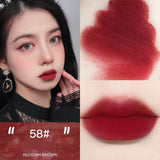 Silky Smooth Canned Lipstick Velvet Matte Lip Clay Long Lasting Waterproof Tinted Lipstick Makeup Soft Touch  Blush Lip Cosmetic