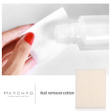200pcs/box Lint-Free Nail Polish Remover Cotton Wipes UV Gel Tips Remover Cleaner Pad Nails Polish Art Cleaning Manicure Tools