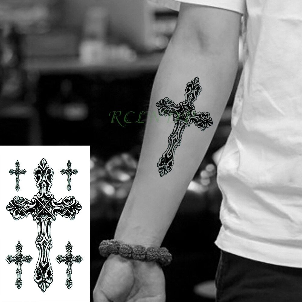 Waterproof Temporary Tattoo Sticker on body thorns vines tattoo totem tatto stickers flash tatoo fake tattoos for men girl women