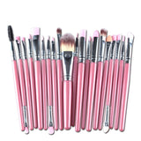 20Pcs Professional Makeup Brushes Tool Set Cosmetic Powder Eye Shadow Foundation Blush Blending Beauty Make Up Brush Maquiagem