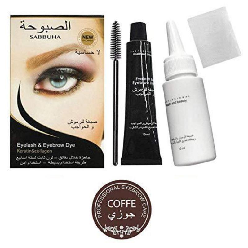 Oklulu 15 Minute Fast Tint Easy Dye Eyebrow Gel Waterproof Natural Eyelashes Dye Tint Gel Eyelash Brown Cream Eye Makeup TSLM2