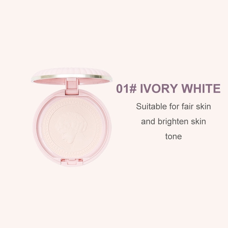 Brilliant Reliefs Soft Air Honey Face Powder Long Lasting Oil Control Perfect Cover Waterproof Lightweight Matte Facial Makeup