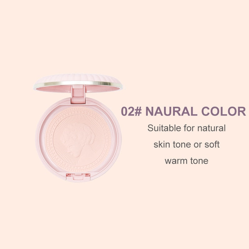 Brilliant Reliefs Soft Air Honey Face Powder Long Lasting Oil Control Perfect Cover Waterproof Lightweight Matte Facial Makeup