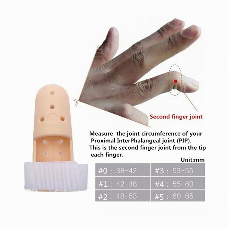 Finger Support Joint Corrector Pedicure Finger Brace Protector Straightener Splint Accessories Comfortable Breathable Protector
