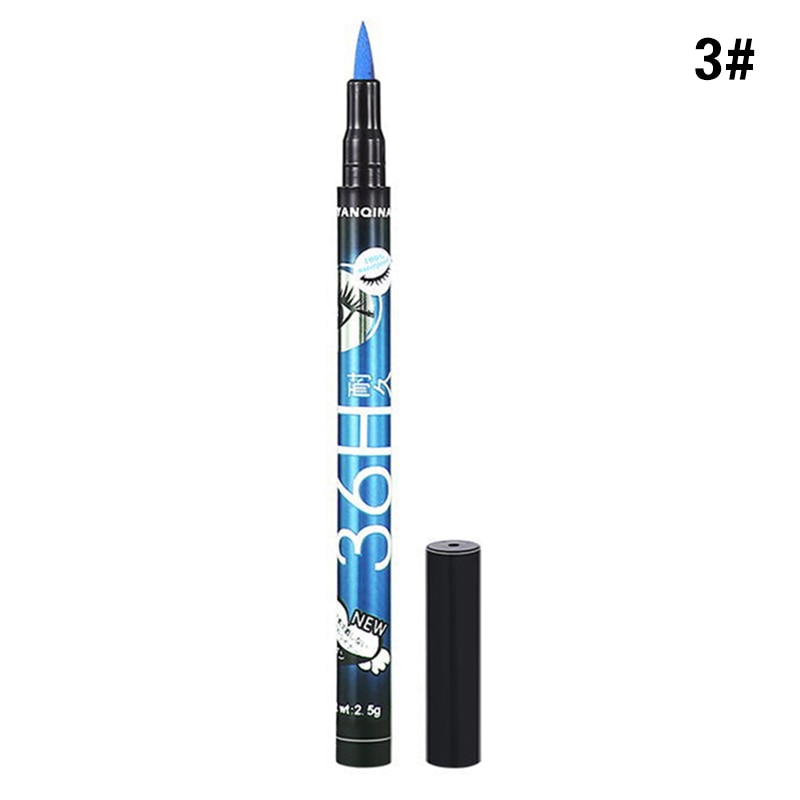 1pcs Eye Shadow Liner Combination cosmetics Small Gold Pen Waterproof Is Not Blooming Eyeliner Pen Quick-drying  Liquid Eyeliner