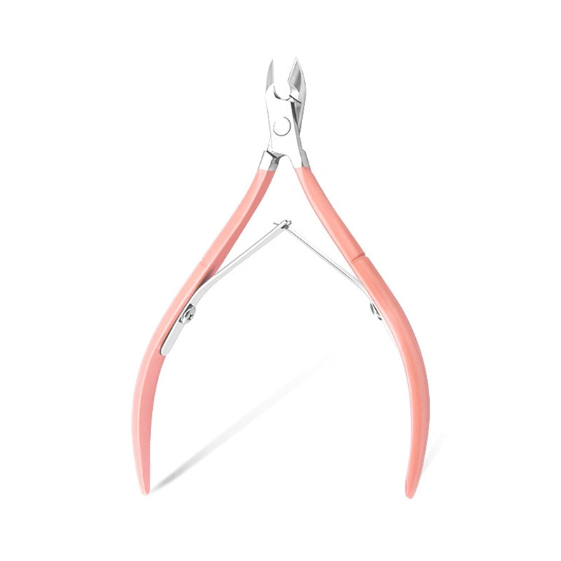 Professional Stainless Steel Cuticle Nail Nipper Clipper,Nail Art Manicure Pedicure Care Trim Plier Cutter,Beauty Nail Tools