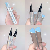 Mermaid Wave Eyeliner Heart shape Pen Tube Smooth Matte Easy to draw Waterproof Long lasting Quick dry Beauty Eyeliner Pen