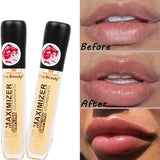 5ml Moisturizing Lips Plumper Instant Volume Transparent Lip Oil Repairing Dead Skin Reduce Lips Fine Line Nourishing Lip Makeup