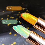 Lip Balm Color Changing Moisturizing Gold Foil Lip Gloss Natural Long Lasting Lip Stick Lip Glaze Lip Makeup Lip Care Oil