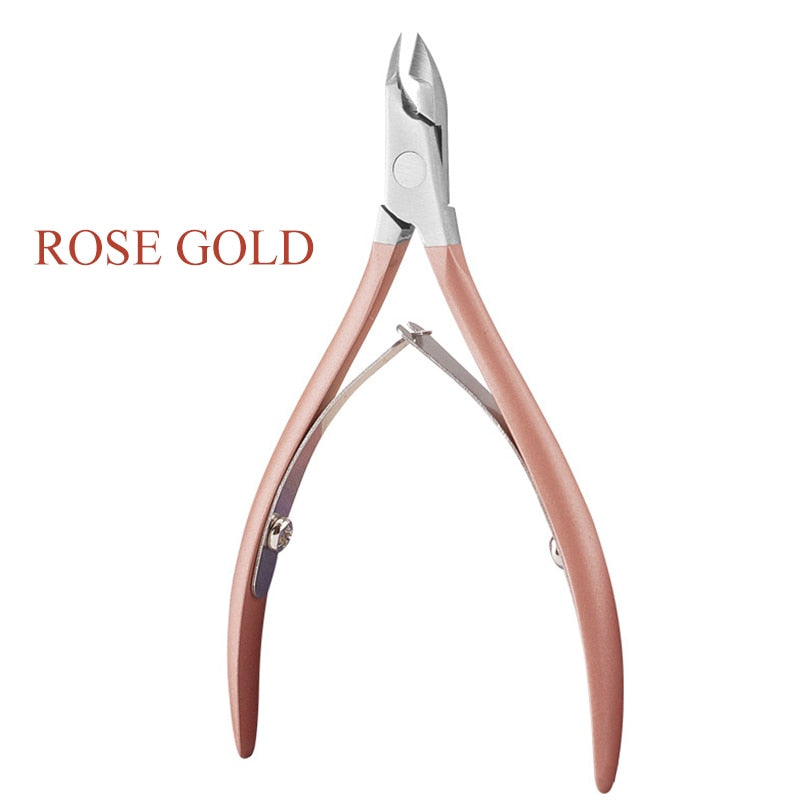 Professional Stainless Steel Cuticle Nail Nipper Clipper,Nail Art Manicure Pedicure Care Trim Plier Cutter,Beauty Nail Tools