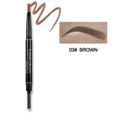 2 In 1 Crayon Sourcil Eyebrow Tattoo Pen Waterproof Eyeliner Pen 2 Heads Microblading Cejas Maquillaje Makeup Sombrancelha