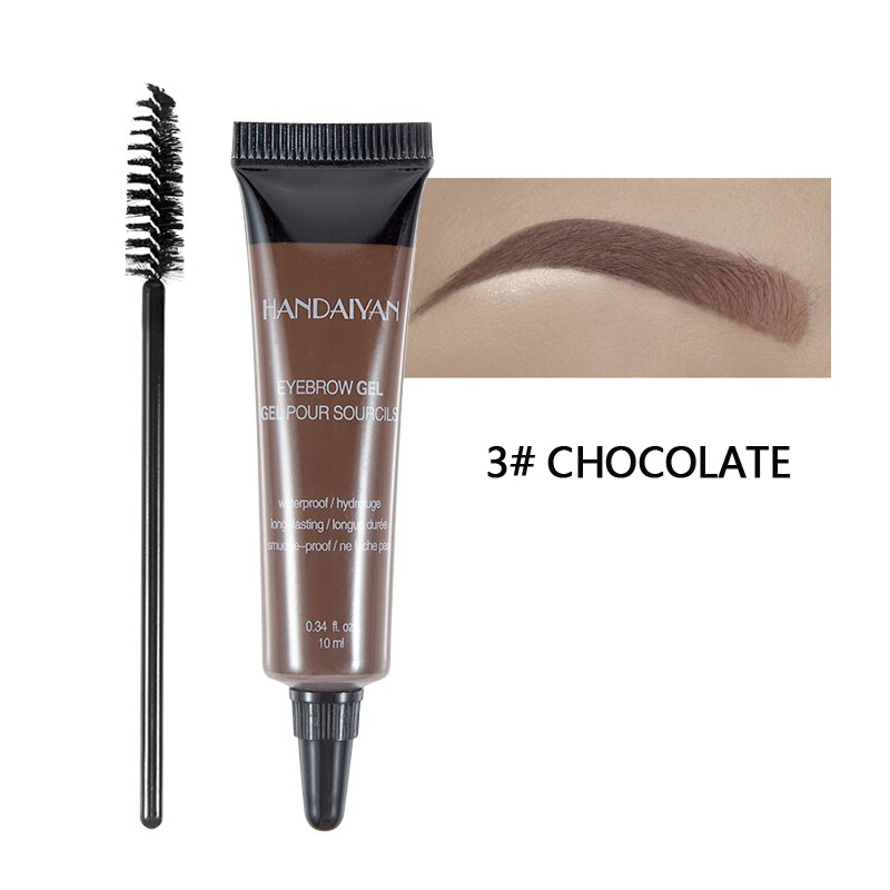 6 Colors Long Lasting Eyebrow Gel Waterproof Dyed Brow Professional Natural Eyebrow Enhancers Cream EyeBrows Makeup Cosmetics