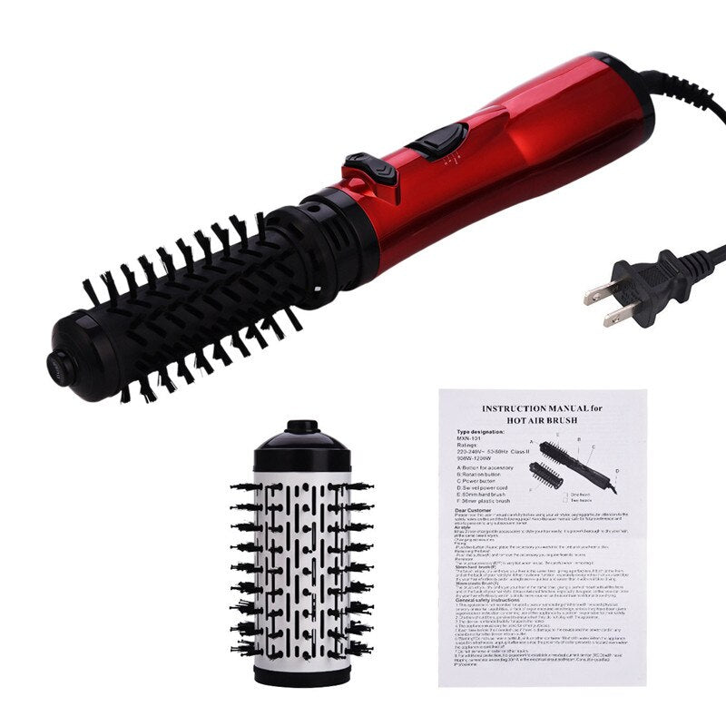 2 in 1 hair straightener, straight hair comb, rotary brush, hot air brush, hair dryer, hair fast modeling tool