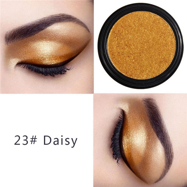 Waterproof Matte Metallic Eyeshadow Lasting Non-blooming Makeup Palette Easy To Wear Shimmer Glitter Fashion Eye Cosmetic TSLM1