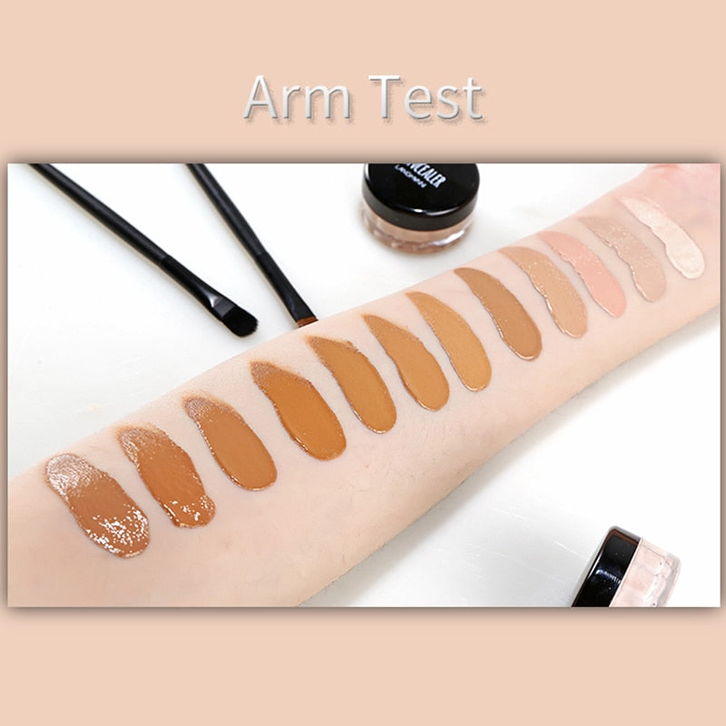 Oklulu NEW 15 Colors Women High Coverage Concealer Waterproof Long Lasting Face Makeup Foundation Available