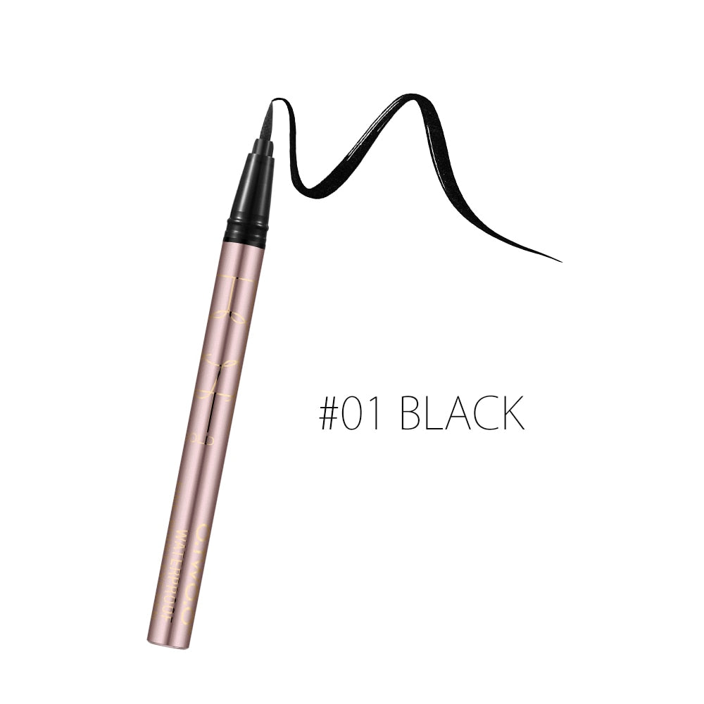 Black Liquid Eyeliner Eye Make Up Super Waterproof Long Lasting Eye Liner Easy to Wear Eyes Makeup Cosmetics Tools