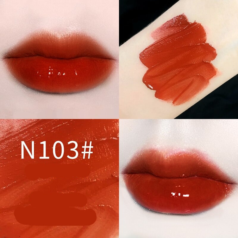 Crystal Jelly Lip Gloss Sexy Moisturizing Long Lasting Pigment Soft Touch Light-weight Water Mirror Lip Tint Liquid Lipstick